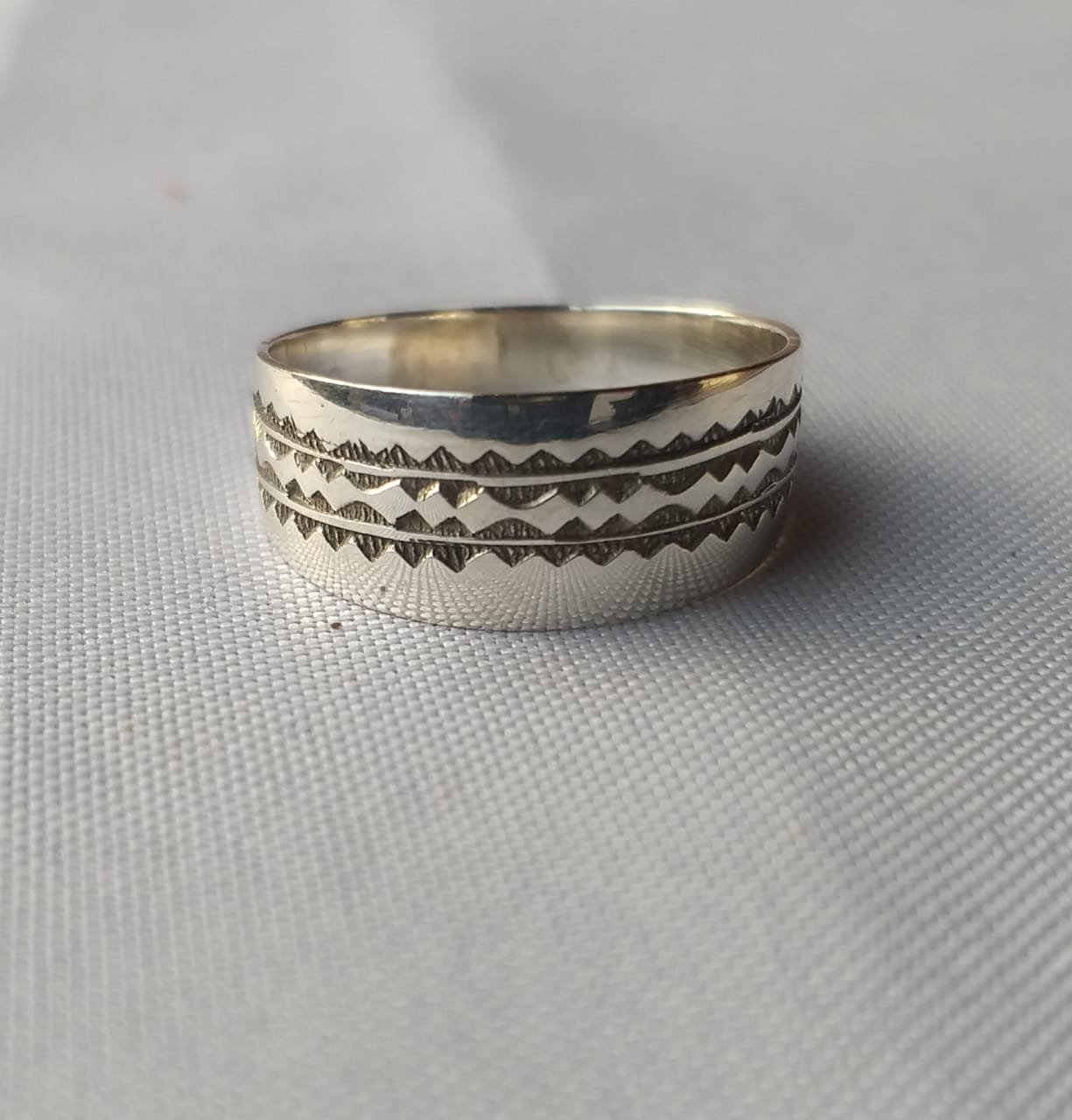 Bague réalisée lors d’un atelier de bijouterie présenté par La Procure